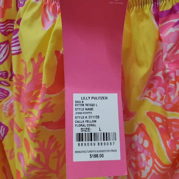 Lilly Pulitzer Jesiba romper - Picture 3 of 3